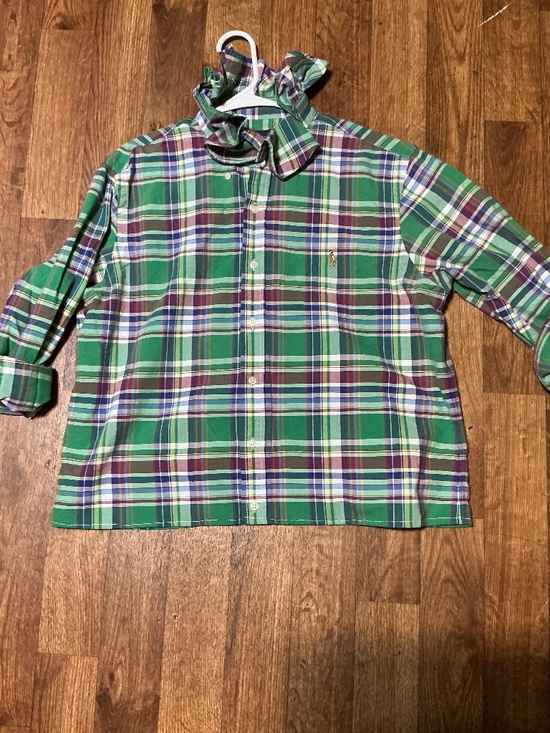 Ralph Lauren Tops - Ralph Lauren Blue Label Upcycled Reworked Polo
